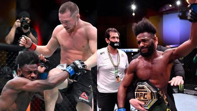 Aljamain Sterling conquistó el título peso gallo de UFC tras insólito rodillazo ilegal de Petr Yan