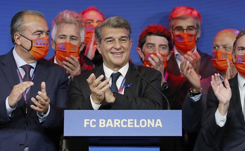Joan Laporta se proclamó nuevo presente de FC Barcelona