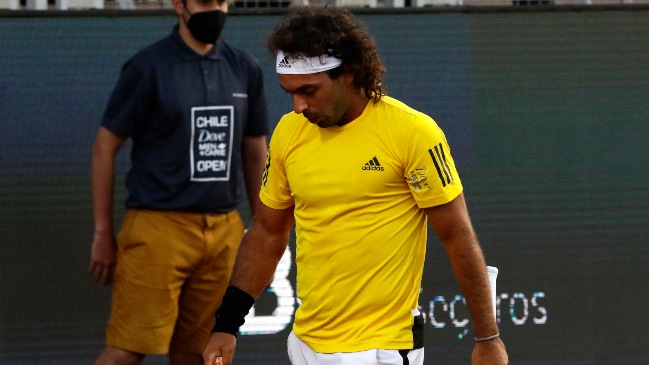 Gonzalo Lama desaprovechó opciones y cayó ante un arrollador Juan Manuel Cerúndolo en el ATP de Santiago
