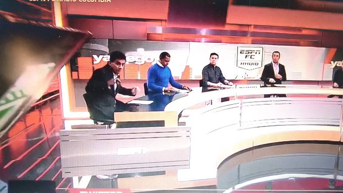 Panelista de programa deportivo colombiano sufrió impactante accidente al aire