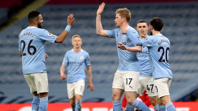 De Bruyne, Mahrez y Gundogan construyeron el contundente triunfo de M. City ante Southampton