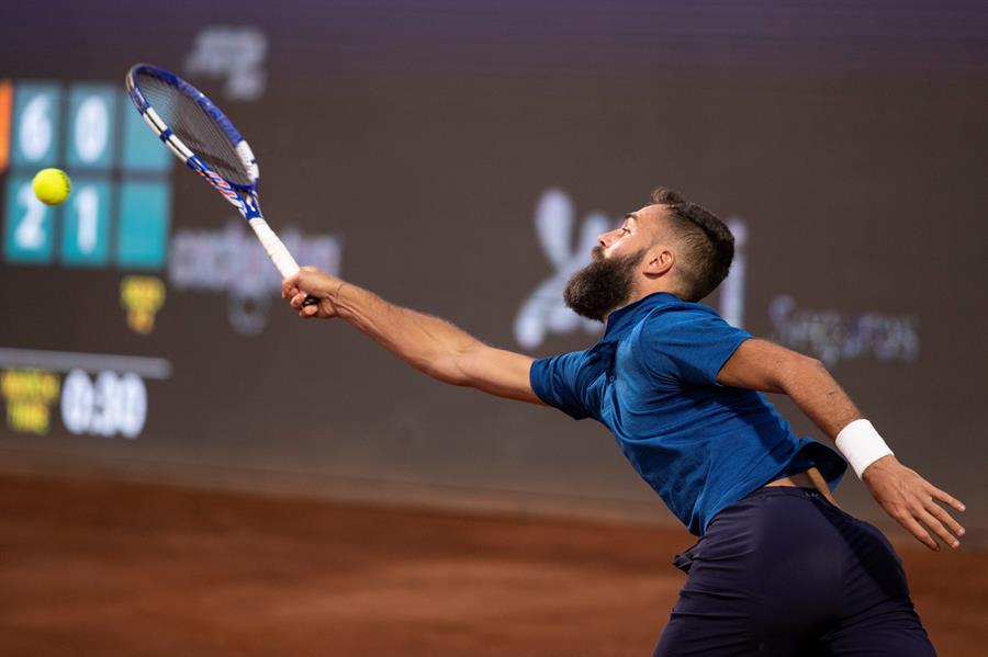 Holger Rune sorprendió a Benoit Paire y lo eliminó en el ATP de Santiago