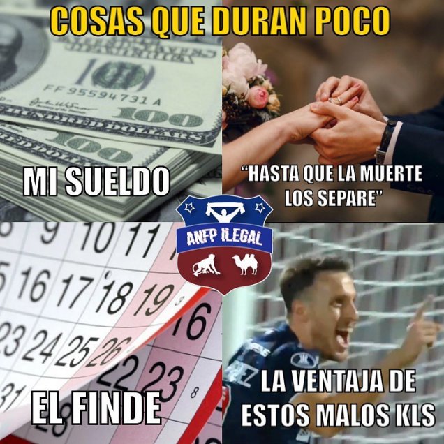 Los memes que dejó el empate de la U ante San Lorenzo en su debut en la Copa Libertadores