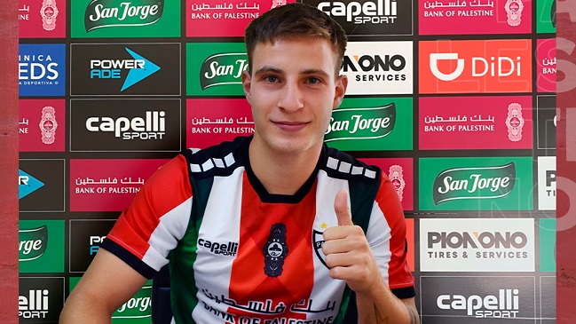 Palestino oficializó la contratación del joven delantero Bruno Barticciotto