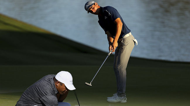 Joaquín Niemann tuvo complicado arranque en el The Players Championship