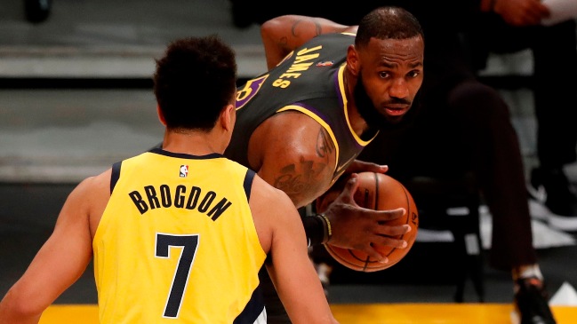 Los Angeles Lakers se sobrepuso a sus múltiples ausencias y vencieron a Indiana Pacers