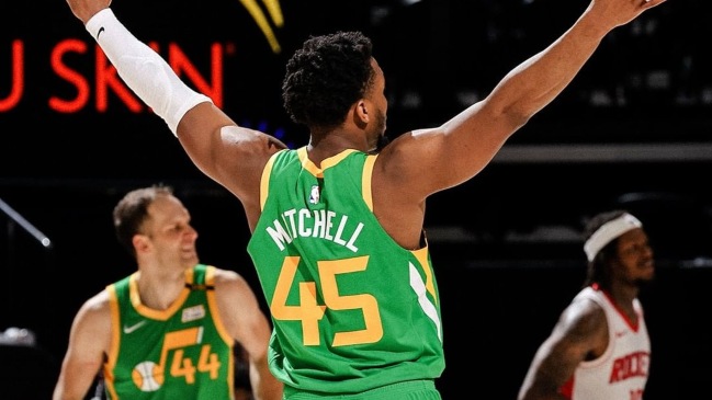 Utah Jazz siguió como líder del Oeste tras batir a un Houston Rockets que vive su peor racha en 20 años