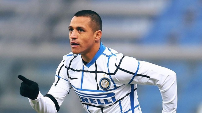 Alexis Sánchez aportó con una asistencia en sufrido triunfo de Inter ante Torino