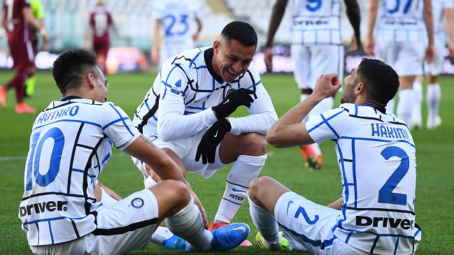 ¡Notable! El preciso pase de Alexis Sánchez en victoria de Inter