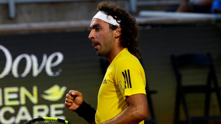 Gonzalo Lama dio el golpe ante Tomás Etcheverry y avanzó en el Challenger de Santiago