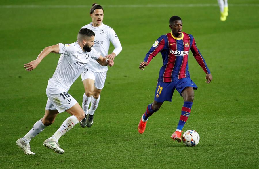 Lionel Messi alcanzó récord de Xavi en triunfo de FC Barcelona sobre Huesca