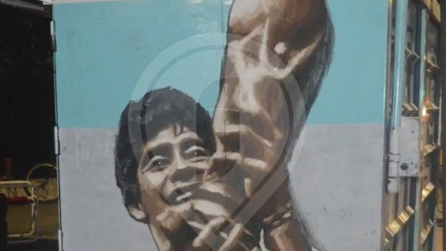 El notable homenaje en su puesto de trabajo de la ex suegra de Maradona