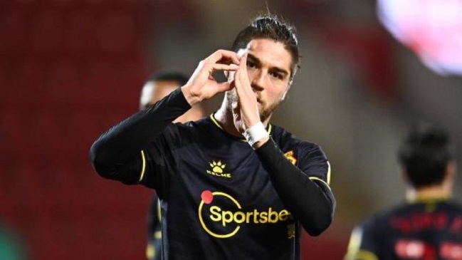 Watford goleó a Rotherham con Francisco Sierralta como figura y sigue en zona de ascenso a la Premier