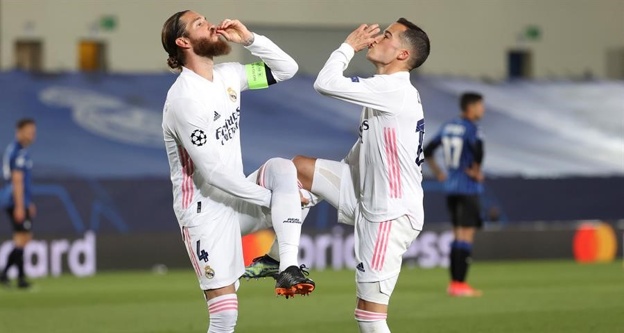 Benzema, Ramos y Asensio le dieron la victoria a Real Madrid sobre Atalanta en octavos de la Champions