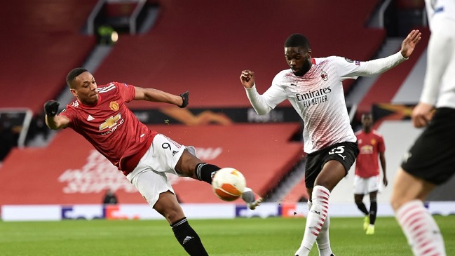 AC Milan recibe a Manchester United en atractiva revancha de Europa League