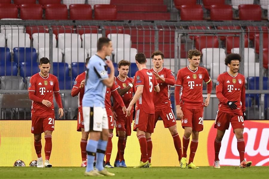 Bayern Munich volvió a vencer a Lazio y sentenció su avance a cuartos de la Champions