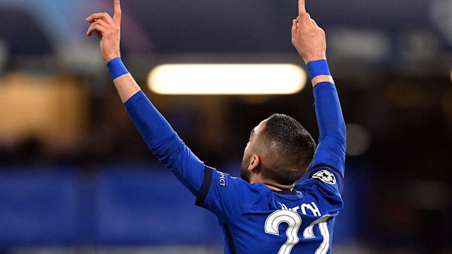 Hakim Ziyech comandó el triunfo de Chelsea sobre Atlético de Madrid en Stamford Bridge