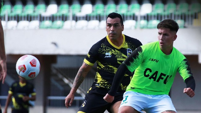 El primer gol de Esteban Paredes con la camiseta de Coquimbo Unido