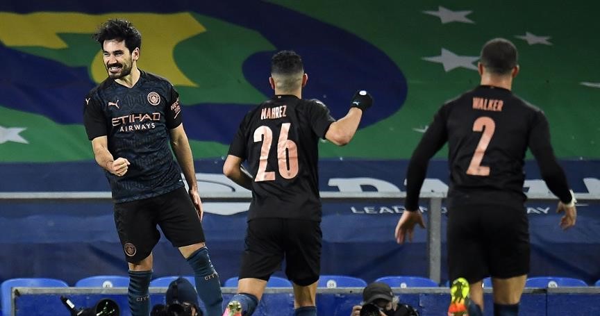 Manchester City se metió en semifinales de la FA Cup tras vencer a Everton