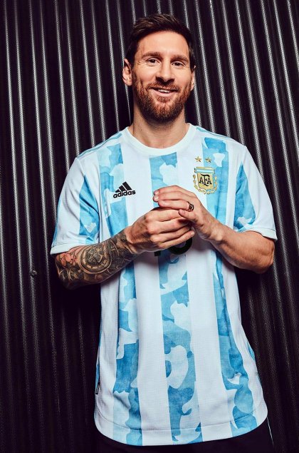 Argentina presentó su nueva camiseta de cara a la Copa América y las Clasificatorias