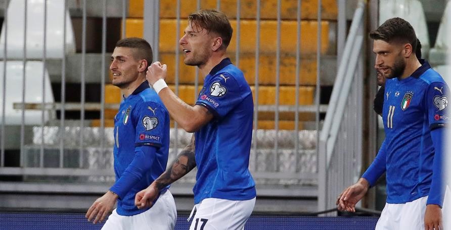 Italia arrancó con buen pie en las clasificatorias europeas al vencer a Irlanda del Norte en Parma