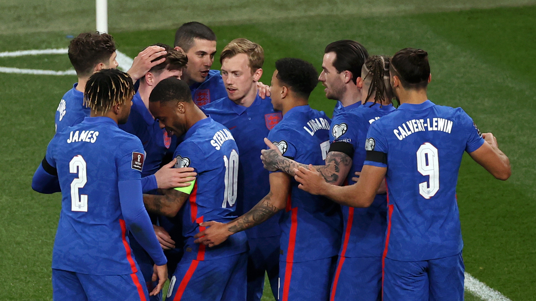 Inglaterra dominó con goleada a la débil San Marino en la primera fecha de Clasificatorias