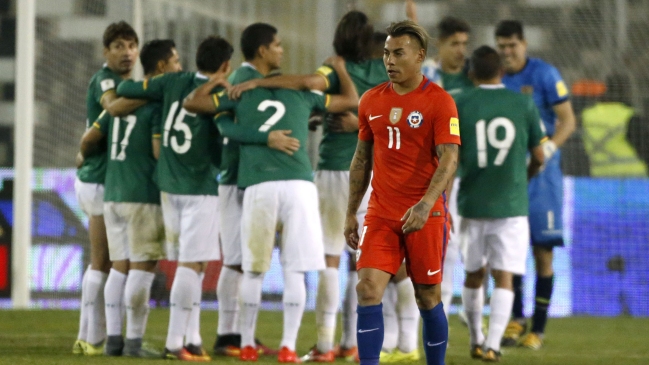 La Roja se adueñó de los puntos por escritorio tras la última visita de Bolivia a Santiago