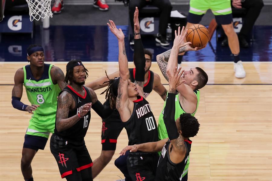 Houston Rockets aplastó a Minnesota con un inspirado Kevin Porter