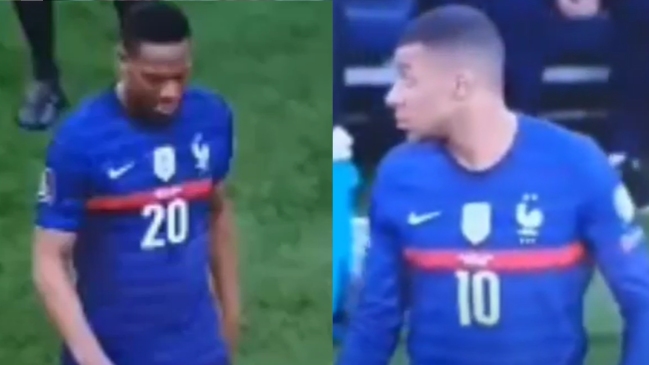 Anthony Martial se negó a darle la mano a Kylian Mbappé y se llenó de críticas