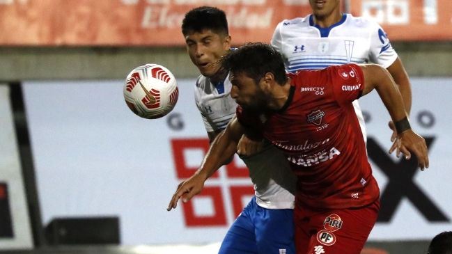 Valber Huerta provocó la apertura de la cuenta de la UC en su visita a Ñublense