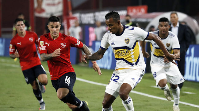 Sebastián Villa erró un penal en los descuentos en empate entre Boca e Independiente en Copa de la Liga Profesional