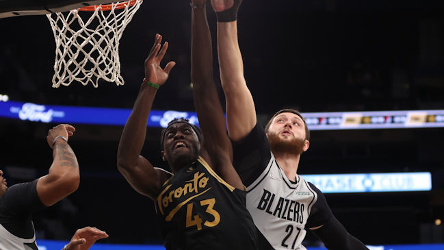 Portland Trail Blazers estiró su buena racha en la NBA a costa de Toronto Raptors