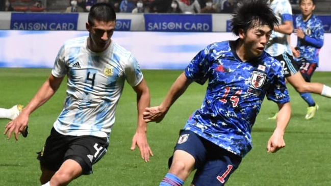 Japón le dio una paliza a Argentina en amistoso sub 23