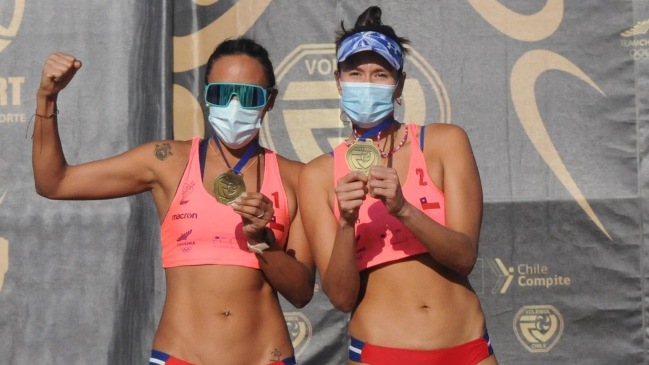 Francisca Rivas y Chris Vorpahl se coronaron campeonas sudamericanas de Vóleibol Playa