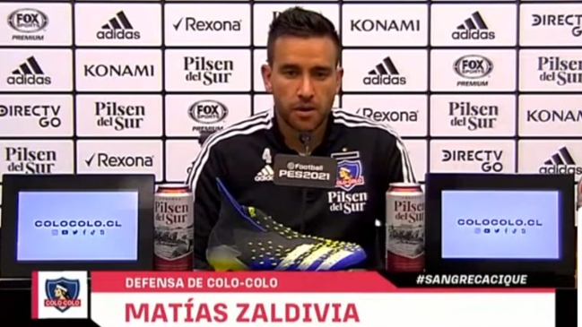 Matías Zaldivia: A Gustavo Quinteros lo veo contento, con ganas de trabajar