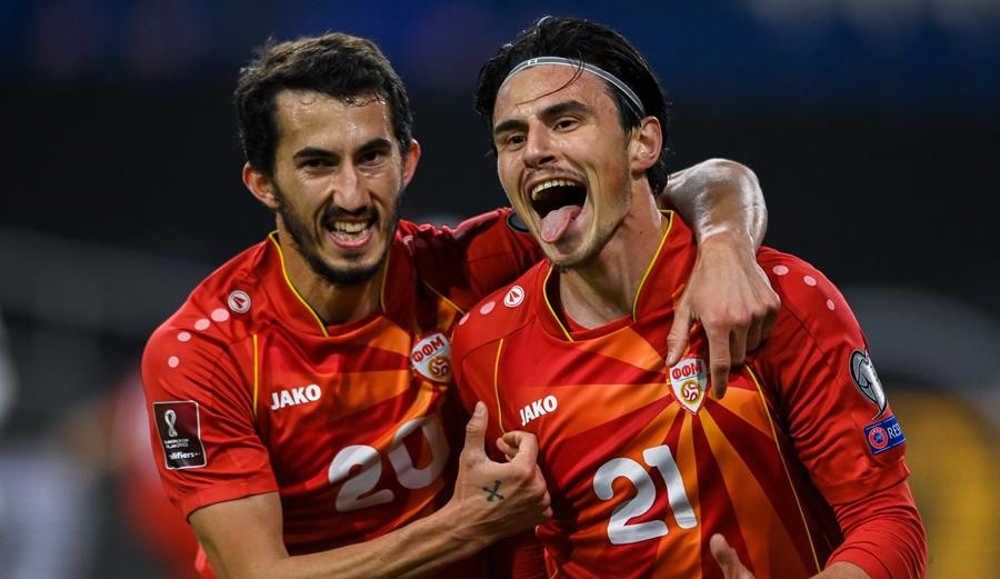 ¡Sorpresa en las Clasificatorias europeas! Macedonia del Norte venció a Alemania de visita