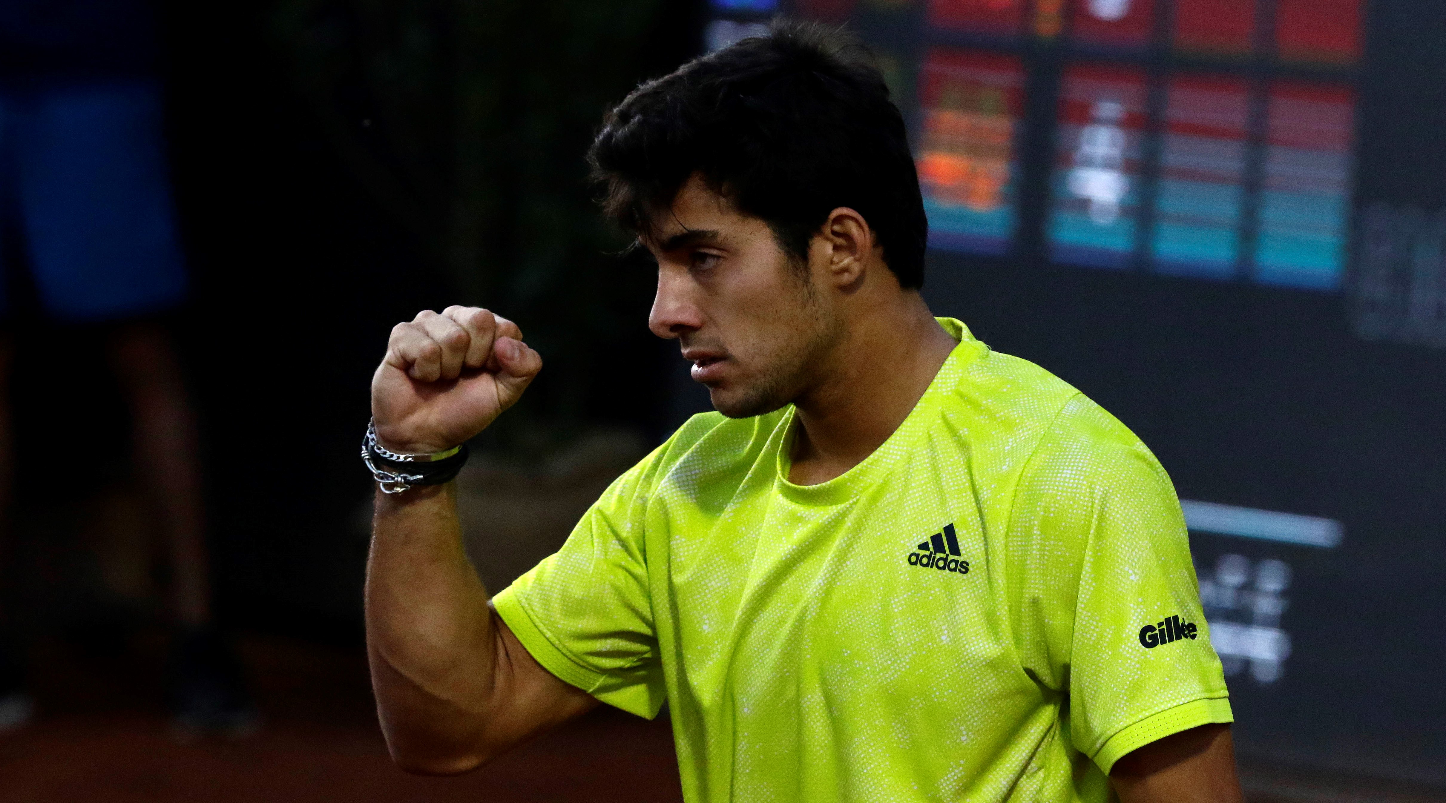 Cristian Garin será sembrado en el Masters de Montecarlo tras baja de Dominic Thiem