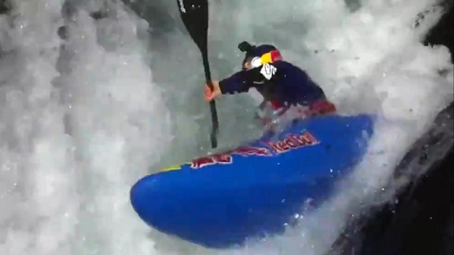 Español Aniol Serrasolses sorprendió con una doble voltereta en Volcán Villarrica