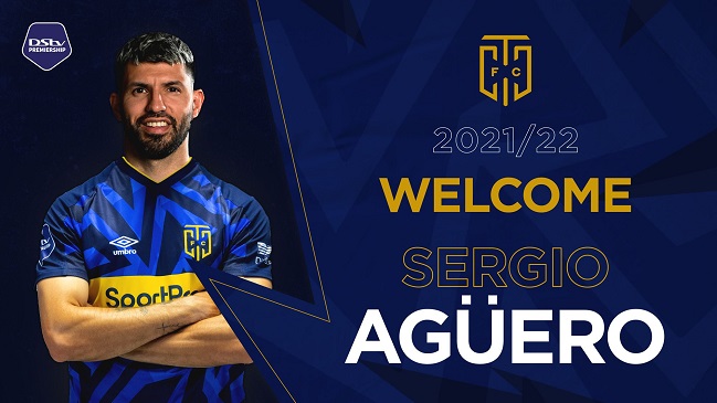 Equipo sudafricano sorprendió y bromeó con el fichaje de Sergio Agüero