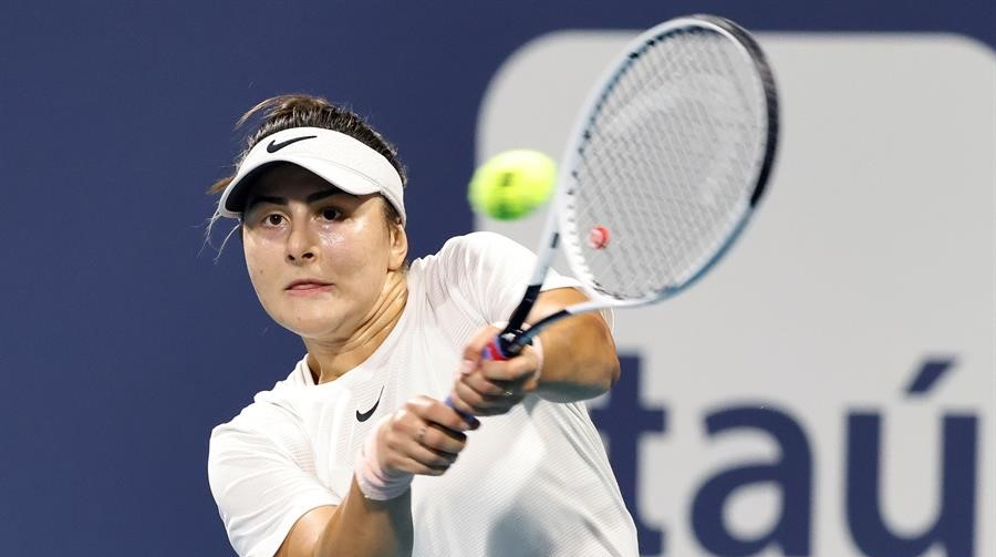 Bianca Andreescu eliminó a Maria Sakkari y jugará la final en Miami ante Ashleigh Barty