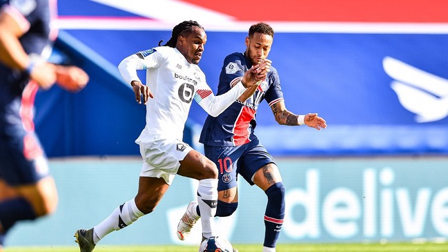 Lille derrotó a Paris Saint-Germain y se consolidó como líder en la liga francesa