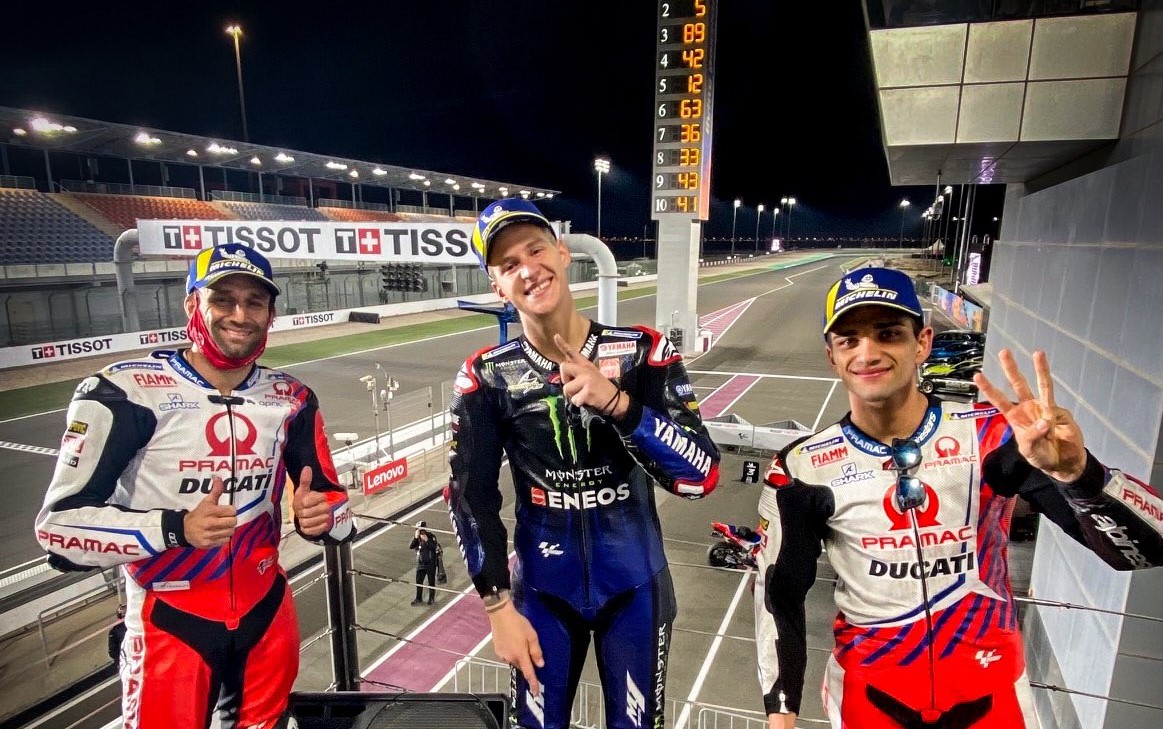 Fabio Quartararo ganó el Gran Premio de Doha en el MotoGP