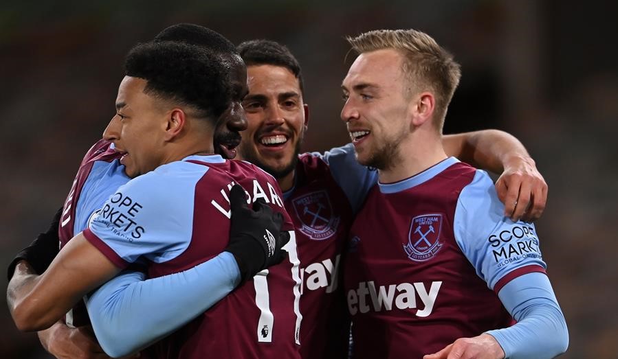 West Ham United logró un esforzado triunfo sobre Wolverhampton en la Premier