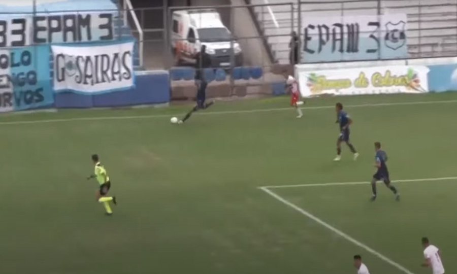 El increíble golazo de 87 metros que acaparó las miradas en el fútbol argentino