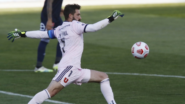 Fernando De Paul usó uniforme diferente al que informó la U a la ANFP