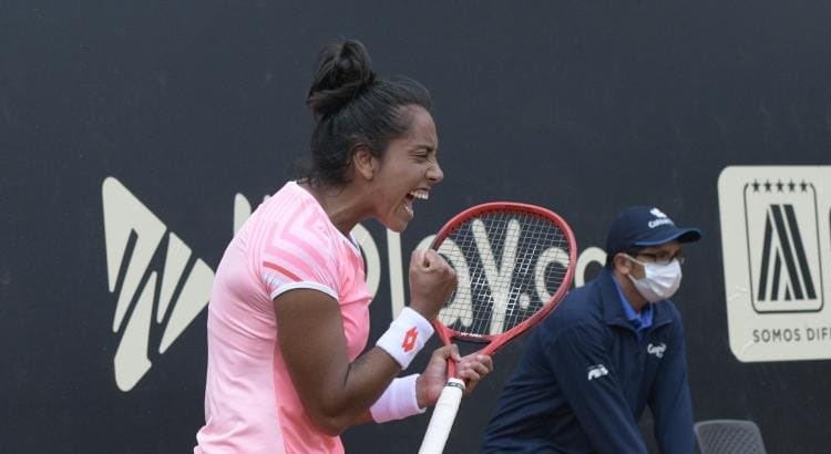 Daniela Seguel sumó una victoria con gran remontada en el WTA de Bogotá