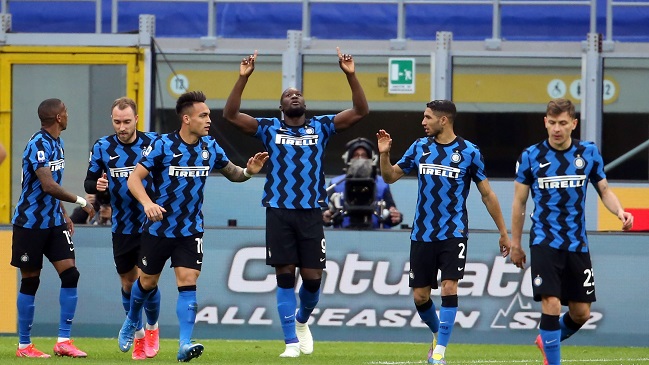 Romelu Lukaku y Lautaro Martínez comandaron triunfo de Inter ante Sassuolo