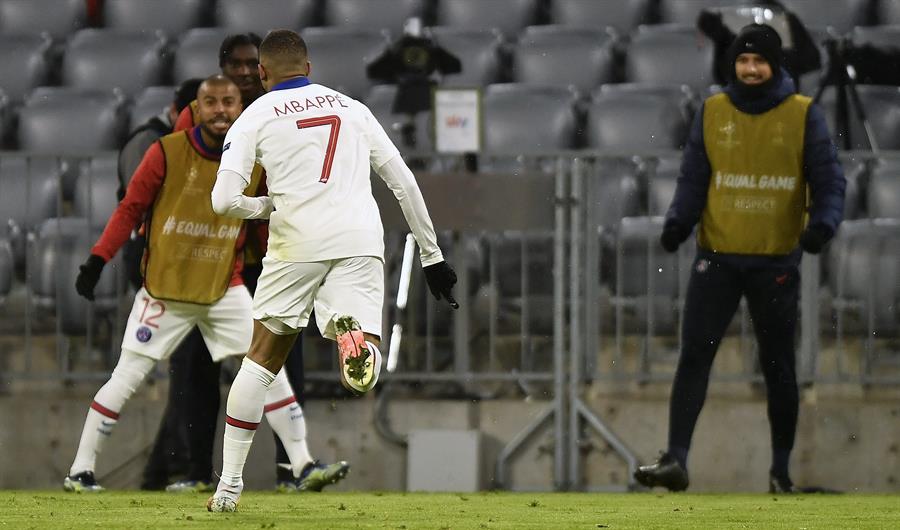 Los goles de la sólida victoria de PSG sobre Bayern Munich en la ida de cuartos de la Champions
