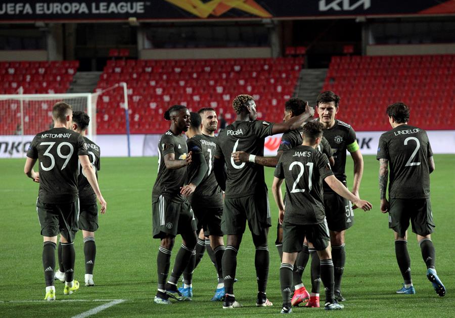 Manchester United cumplió los pronósticos y derrotó a Granada en la Europa League