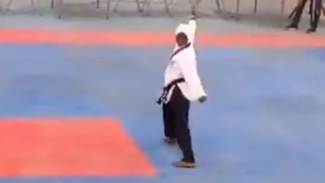 Taekwondista ganó una medalla de oro con ocho meses de embarazo